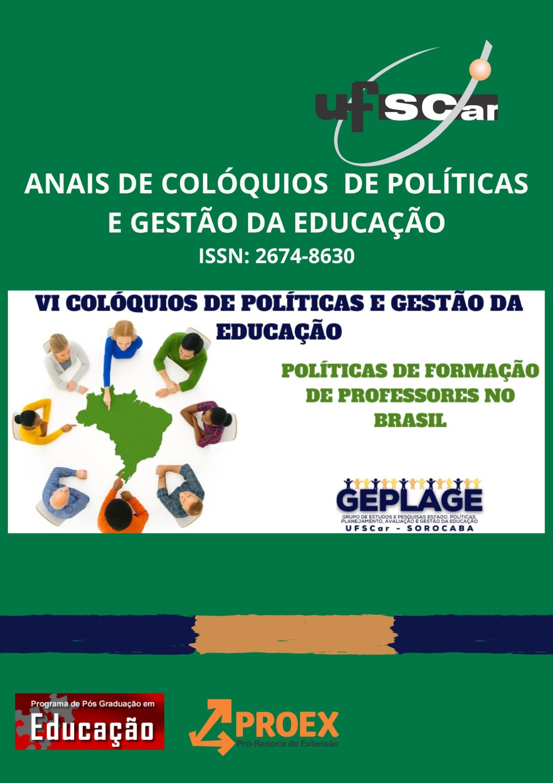 					Visualizar v. 6 n. 1 (2025): VI Colóquios de Políticas e Gestão da Educação  “Políticas de Formação de Professores no Brasil”.
				